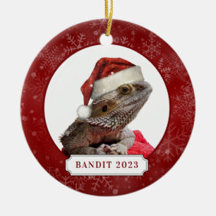 Bartete Dragon Keramik Circle Ornament