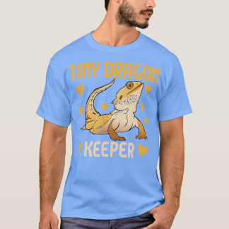 Bartete Dragon Lizard Tiny Dragon Keeper Herpetolo T-Shirt