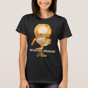 Bartete Dragon Mama Reptile Lizard T-Shirt
