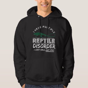 Bartete Dragon Multiple Reptile Disease Iguana Hoodie