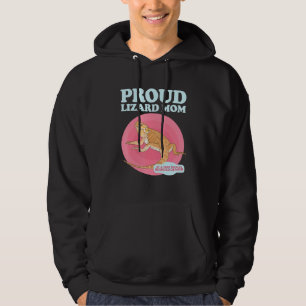 Bartete Dragons Lizard Mama eines verwöhnten, bärt Hoodie