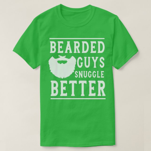 Bartete Typ Schnauze Besser Funny Beard Geschenk f T-Shirt (Design vorne)