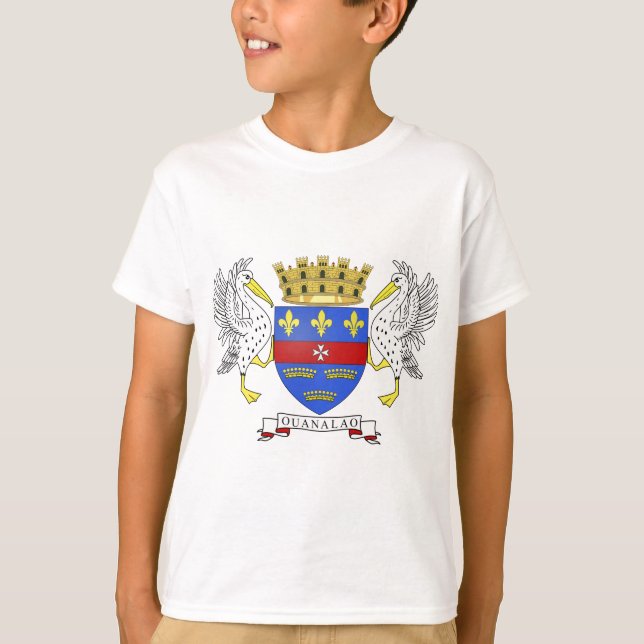 Barthelemy-Wappen T-Shirt (Vorderseite)