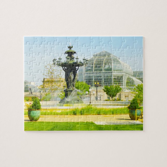 Bartholdi Water Fotain Washington Puzzle (Horizontal)
