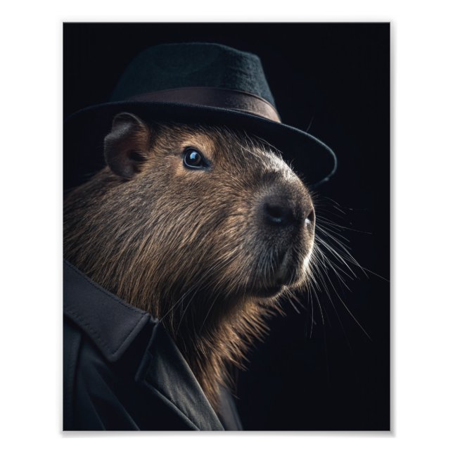 Bartholomew "Barty" Quibble - Capybara Fotodruck (Vorne)