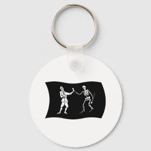 Bartholomew Roberts Flag-Schlüsselanhänger Schlüsselanhänger