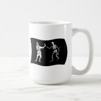 Bartholomew Roberts Flag Tasse