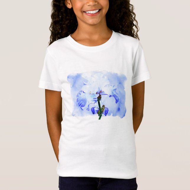 Barti - blau und weiß T-Shirt (Vorderseite)
