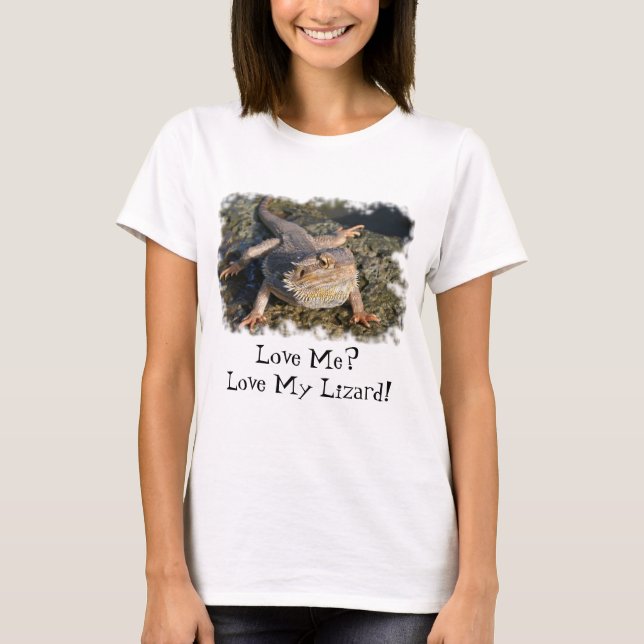 Bärtige Drache-Reihe T-Shirt (Vorderseite)