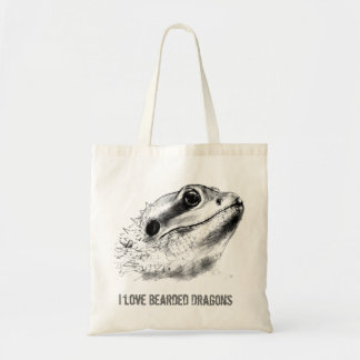 Bärtige Drache-Taschen-Tasche Tragetasche