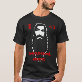 BÄRTIGE MÄNNER I <3 T-Shirt