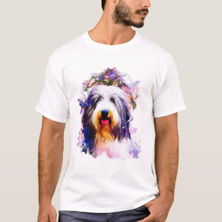 Bärtiger Collie T-Shirt
