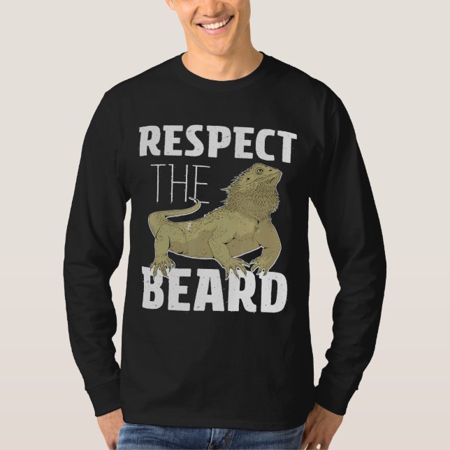 Bärtiger Drache Bärtiger Drache Vater oder Mutter T-Shirt (Vorderseite)