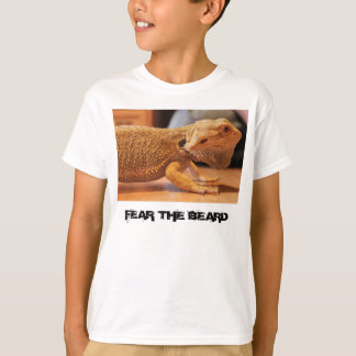 bärtiger Drache "beardie" "FURCHT DER BART" T-Shirt