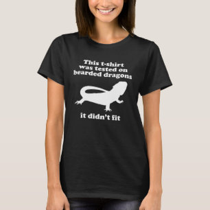 Bärtiger Drache für Männer Frauen Kinder Sarkastis T-Shirt