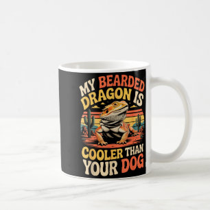 Bärtiger Drache Kühler Reptil Tier Beardie Bart Kaffeetasse