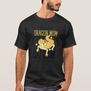 Bärtiger Drache Mom Katzenlady Ist zu Mainstream T-Shirt