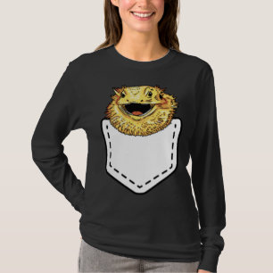 Bärtiger Drache Pocket Beardie Reptil Echse Liebha T-Shirt