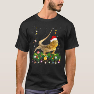 Bärtiger Drache Santa Weihnachten für Reptilien T-Shirt