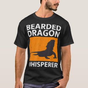 Bärtiger Drachenflüsterer Vintage Pagona Echse Rep T-Shirt