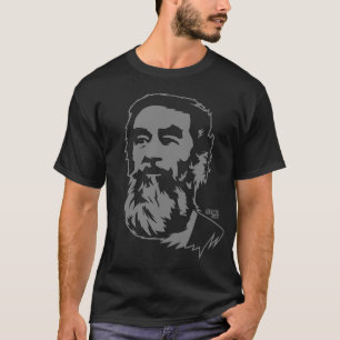 Bärtiger Saddam Hussein Porträt-T - Shirt