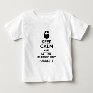 Bärtiger Typ Baby T-shirt