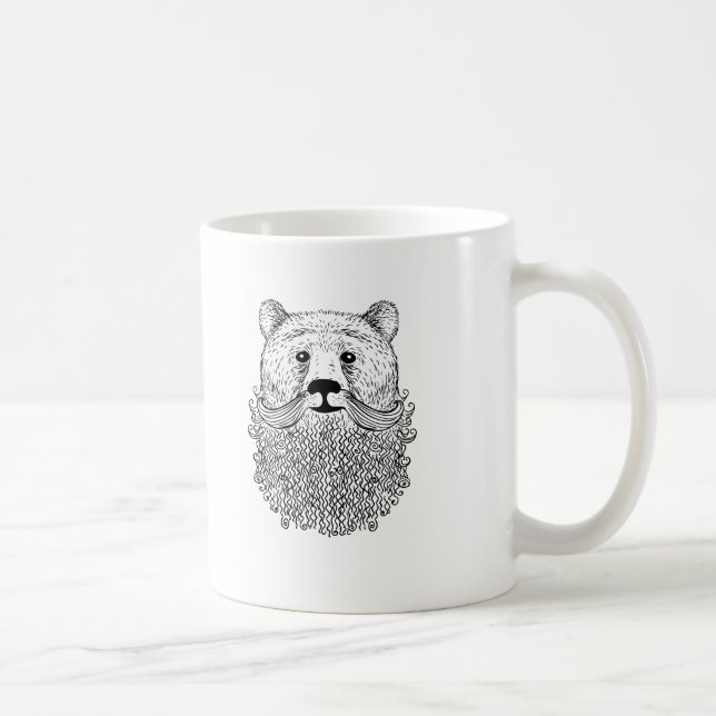 Bärtiges Bärn-Produkt Tasse (Rechts)