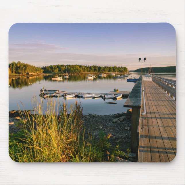 Bartletts Landing in Maine Mousepad (Vorne)