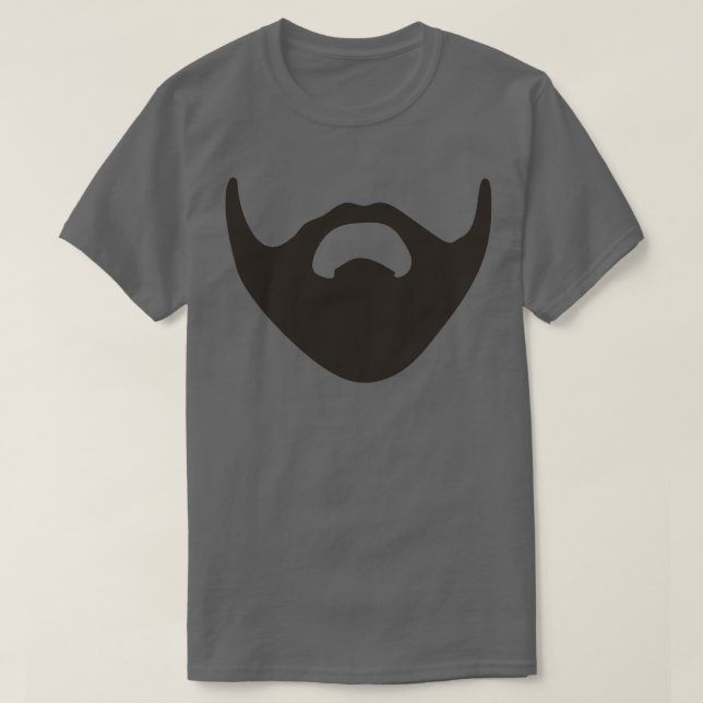 Bartmaske-Handschuhliebhaber T-Shirt (Design vorne)