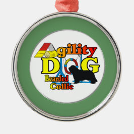 Bartollie-Agility Silbernes Ornament