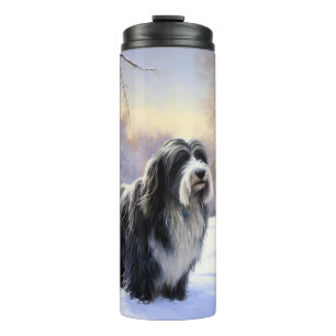 Bartollie Let It Snow Weihnachten Thermosbecher