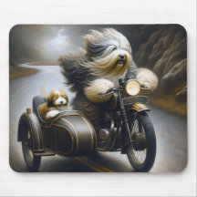 Bartollie-Motorrad mit Sidecar