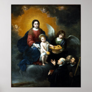 Bartolomé Esteban Murillo Der Säugling Christus Poster