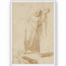 Bartolomé Esteban Murillo - Ein Mönch, der eine Kr