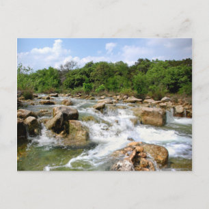 Barton Creek - Austin, Texas - 3 Wasserfälle - 3 M Postkarte