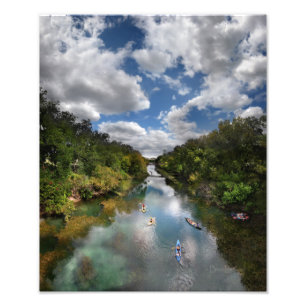 Barton Creek Kayaks - Austin Texas Fotodruck