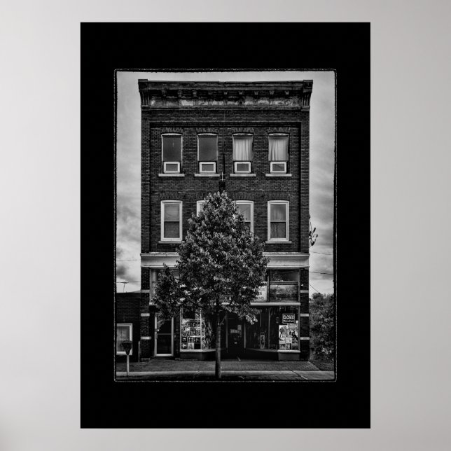 Barton & Fisher Hardware Store Nr. 2 mit Grenzen Poster (Vorne)