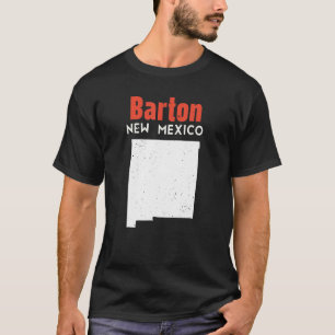 Barton Usa Staat America Reisen New Mexico New Me T-Shirt