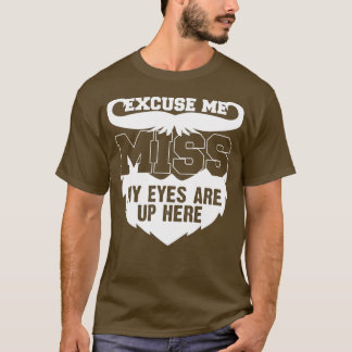 Bartone, meine Augen sind oben hier Geschenk 3 T-Shirt