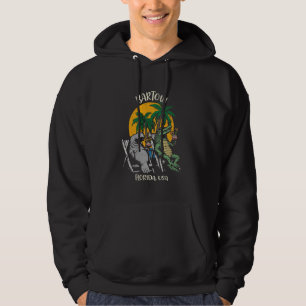 Bartow Florida USA Funny Manatee und Alligator Des Hoodie