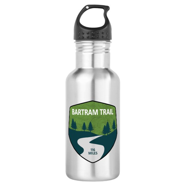 Bartram Trail Georgia North Carolina Edelstahlflasche (Vorderseite)