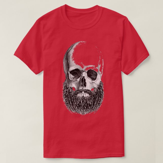 Bartschädel 7 T-Shirt (Design vorne)