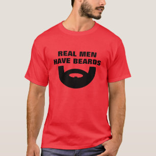Bartt-shirt wirkliche Männer haben Bärte T-Shirt