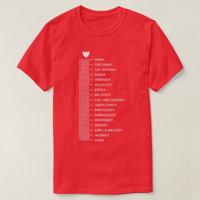 Bartwaage T-Shirt (Design vorne)