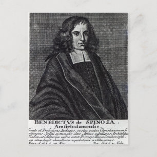 Baruch de Spinoza Postkarte