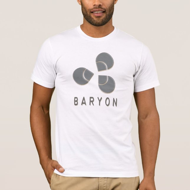 Baryon-Grafik T T-Shirt (Vorderseite)