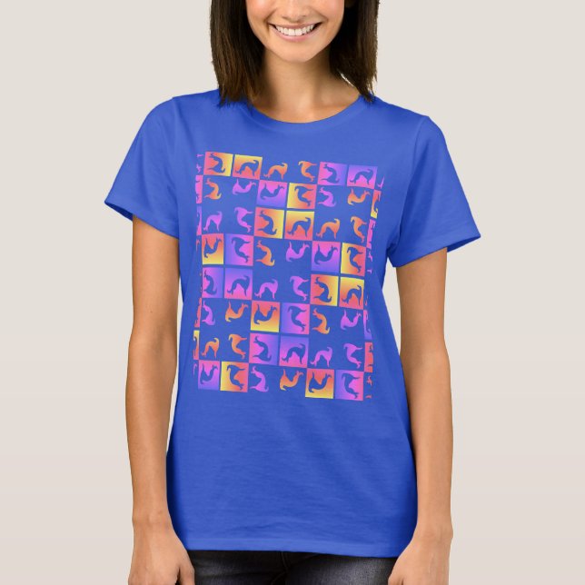 Barzoi Yin T-Shirt (Vorderseite)