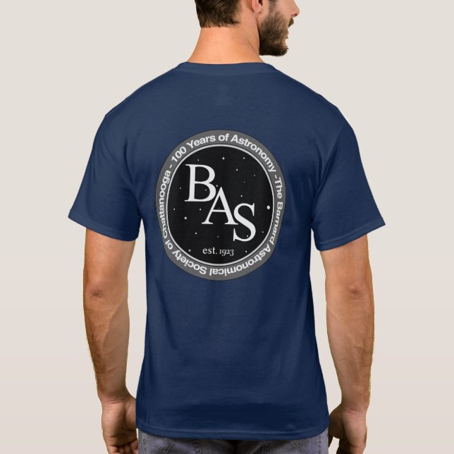 BAS Chattanooga T - Shirt mit Großdruck und Großdr (Rückseite)