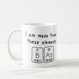 Bas Periodenname Tasse