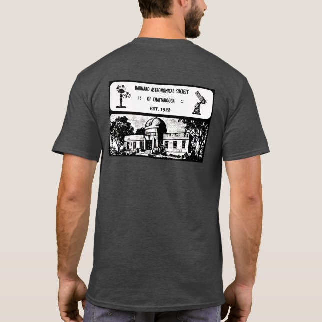 BAS Retro Design T - Shirt (Rückseite)